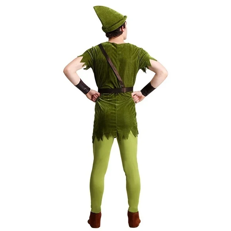 Peter Pan Cartoon Movie Costume, Halloween Party Cosplay, Crianças, Adulto, Homens, Meninas, Meninos