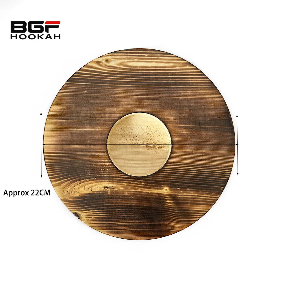 Base per supporto per luce narghilè in legno Base per Display con luci a LED colorate con accessori per narghilè telecomandati