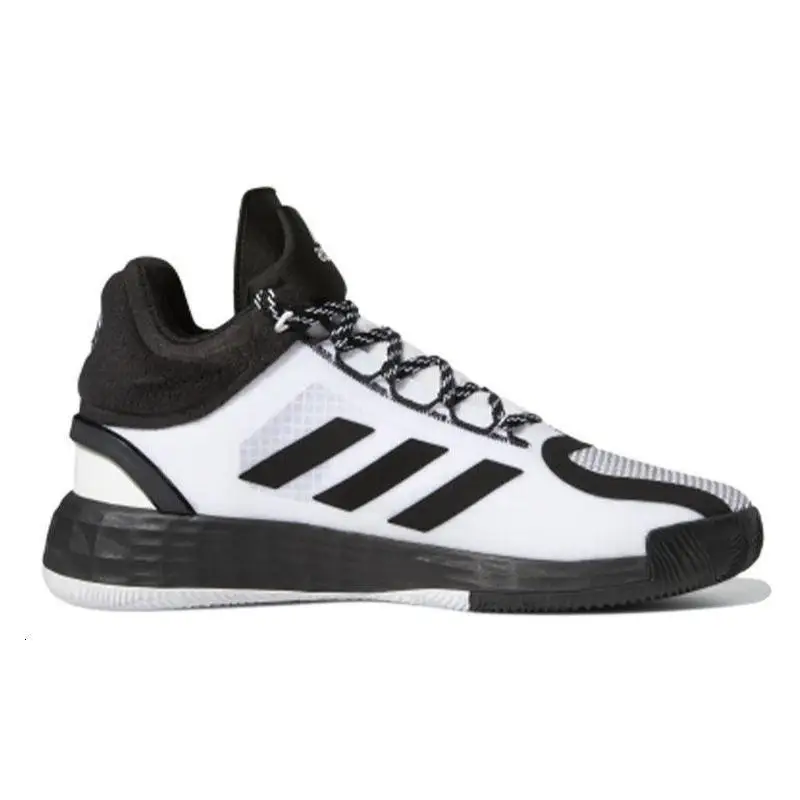 adidas D Rose 11 Cloud White Core Czarne trampki FY0896