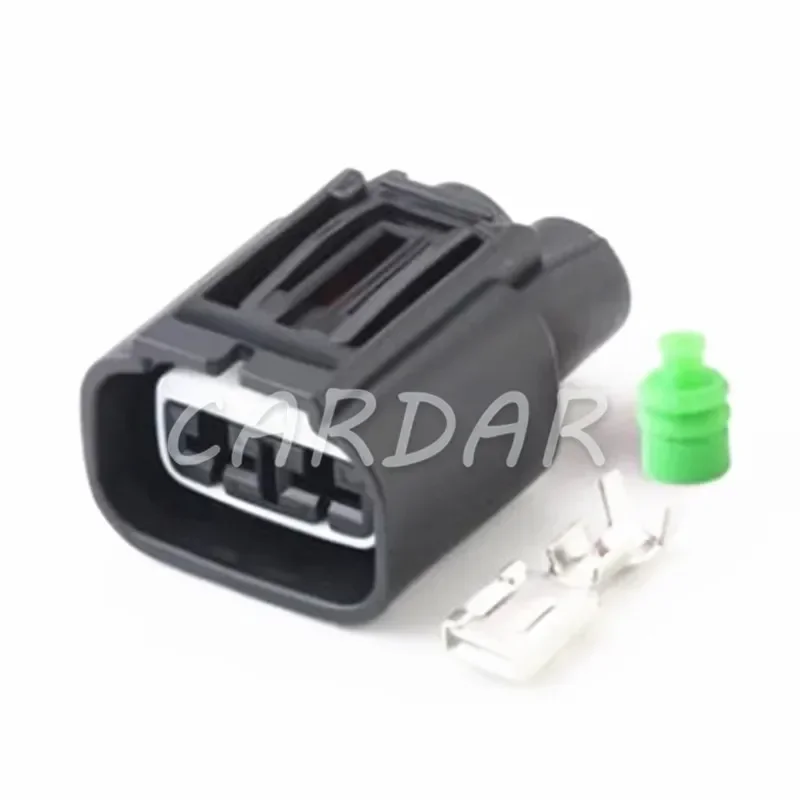 1 Set 2 Pin Auto Waterproof Connector Water Tank Radiator Fan Socket For Honda Fit Odyssey CRV Civic 7286-0179-30 7287-0179-30