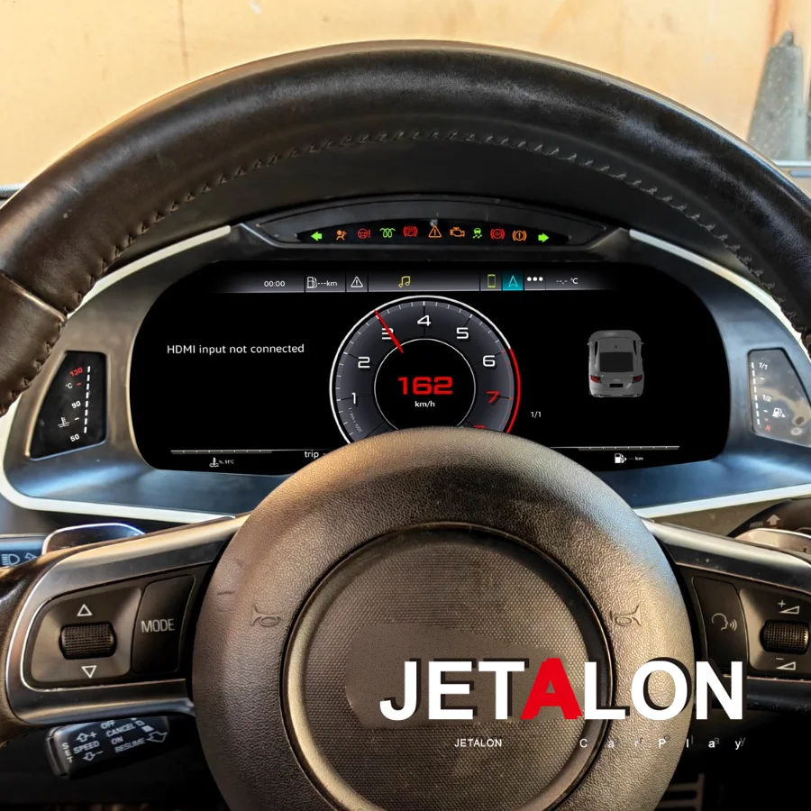 

12.3'' Virtual Cockpit Digital LCD Instrument Cluster Speedometer Dashboard Screen For Audi R8 2007–2015 Plug and Play