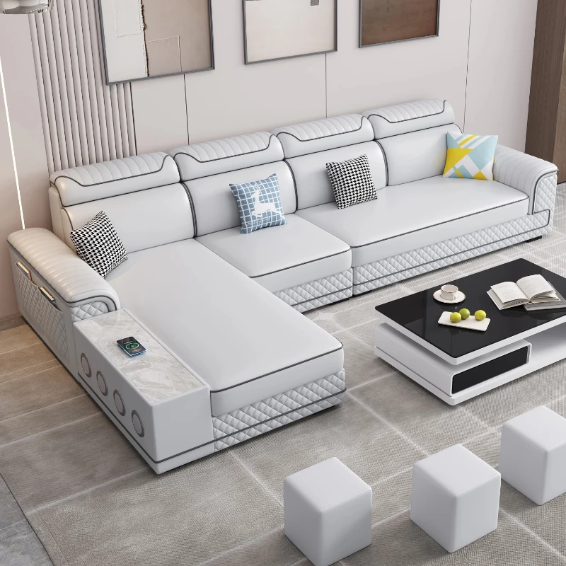 

Small Apartment Minimalist Sofa Sectional Modern Design Luxury Sofa Lazy Comfortable Canape Salon De Luxe Furniture Accessories