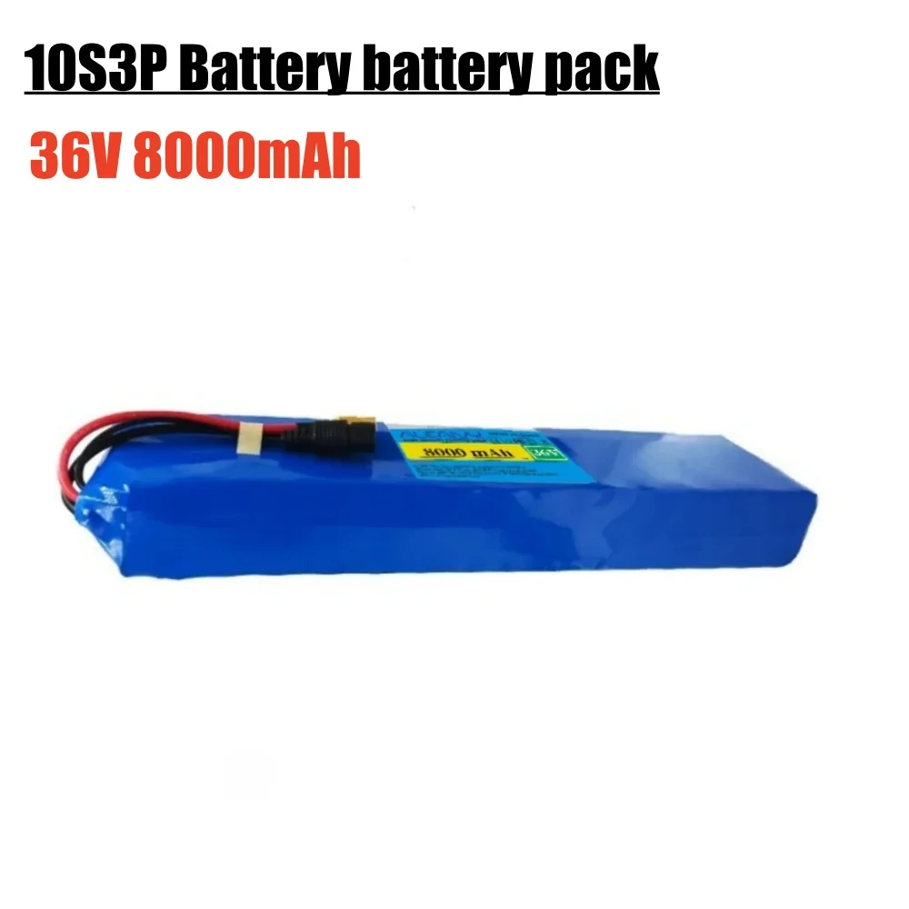 

10S3P 36V 8000mAh Battery battery pack 18650 Li-Ion Batteries 250W 500W For 42V electric scooter