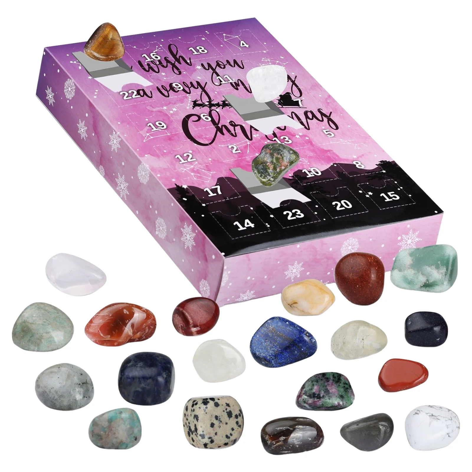 นาฬิกาคริสตัลสุดเท่สำหรับเด็ก ปฏิทินนับถอยหลังคริสต์มาส 2025 สำหรับเด็ก นาฬิกาจับเวลาครัวแบบดิจิตอล 24 ชั่วโมง พร้อมหน้าจอขนาดใหญ่ เสียงปลุกดัง