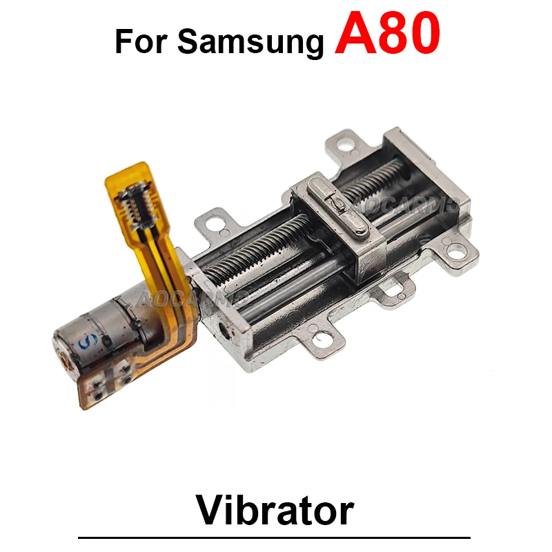 Camera Lift Motor Vibration Shaft Module Flex Cable For Samsung Galaxy A80 805F Replacement Parts Without Cameras