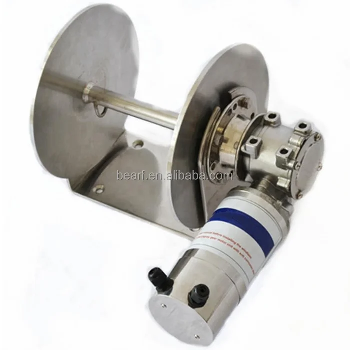 

DC electric anchor chain mooring rope drum winch stainless steel 316 marine yacht