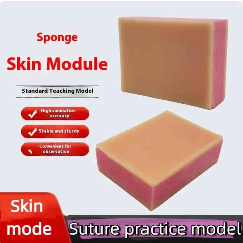 Injection Training Pad Surgical Suture Surgical Puncture Training Silicone Skin Model For Surgery Simulation Injection Practice