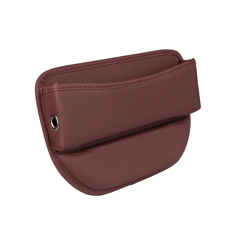 1 stücke Leder Auto Sitz Lücke Organizer Multifunktions Konsole Fugenfüller Seite Lagerung Box Auto Innen Lagerung Tasche