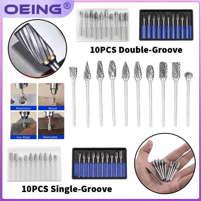 

Стоматологические роторные файлы из карбида вольфрама, набор фрез и граверов из карбида, низкоскоростные шлифовальные головки для зубных техников