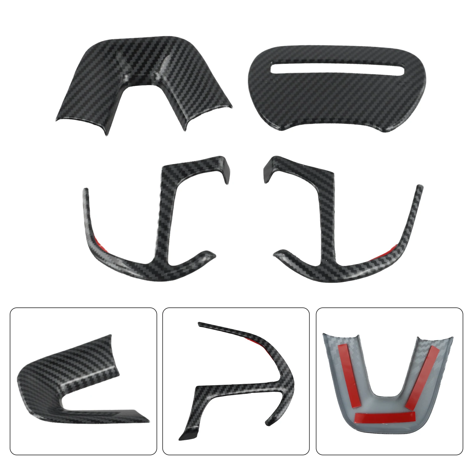 Upgrade Your Driving Experience with Carbon Fiber Steering Wheel Trim for Dodge For Challenger Charger 2015 2021