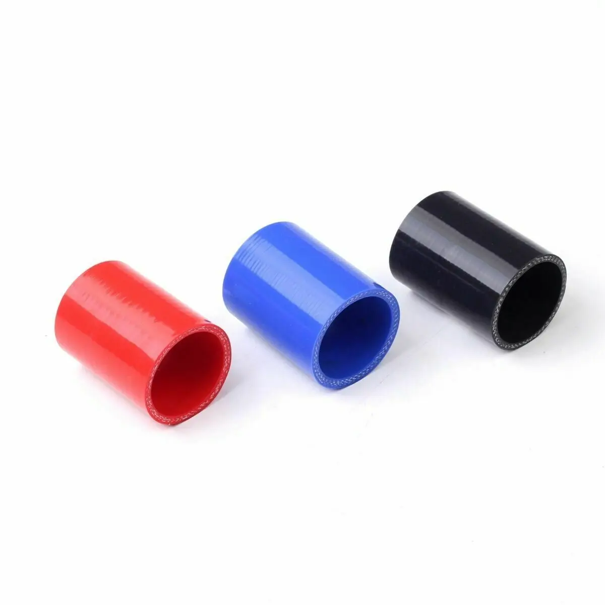 Black 3/4 PLY 76mm Length Straight General Silicone Coolant Intercooler Hose ID 68mm 70mm 76mm 11 colors  Tube Pipe