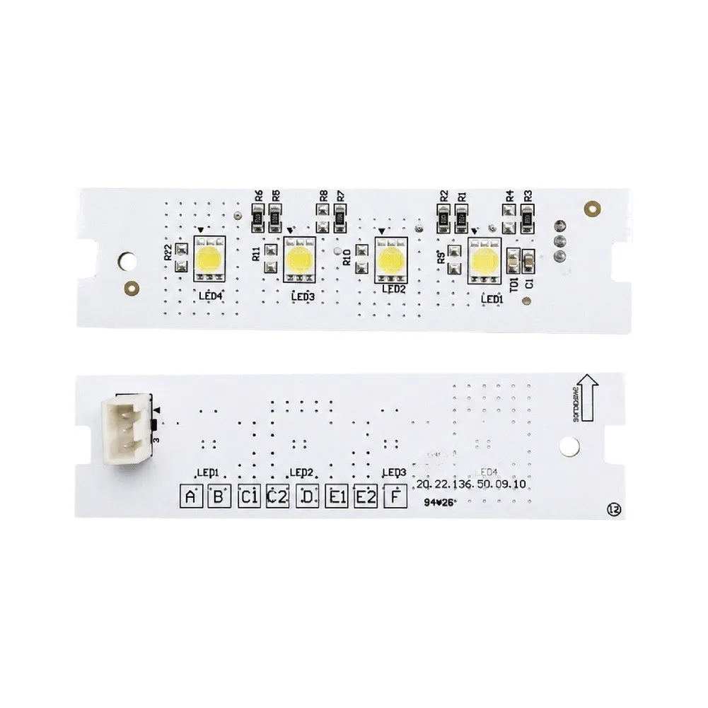 LED Refrigerator Light Panel For Samsung DA41-00675E DC12V 1.6W Bright Energy Saving Interior Lamp Replacement Easy Install