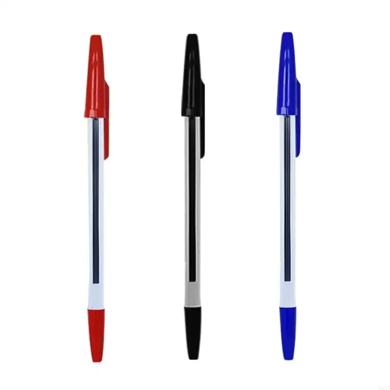 

12/24/50/100Pcs Ballpoint Pen Refillable Writing Pen with Refills