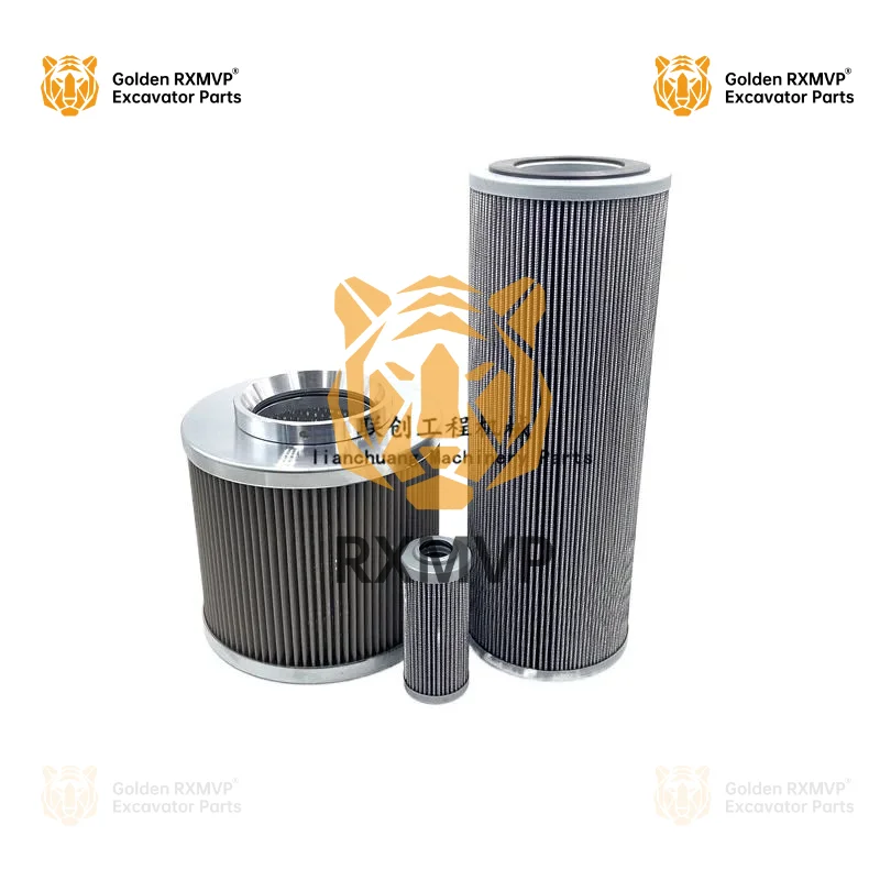 For SDLG LG675F 80E 85 90 Hydraulic Return Oil Pilot Filter Element Filter Excavator Accessories