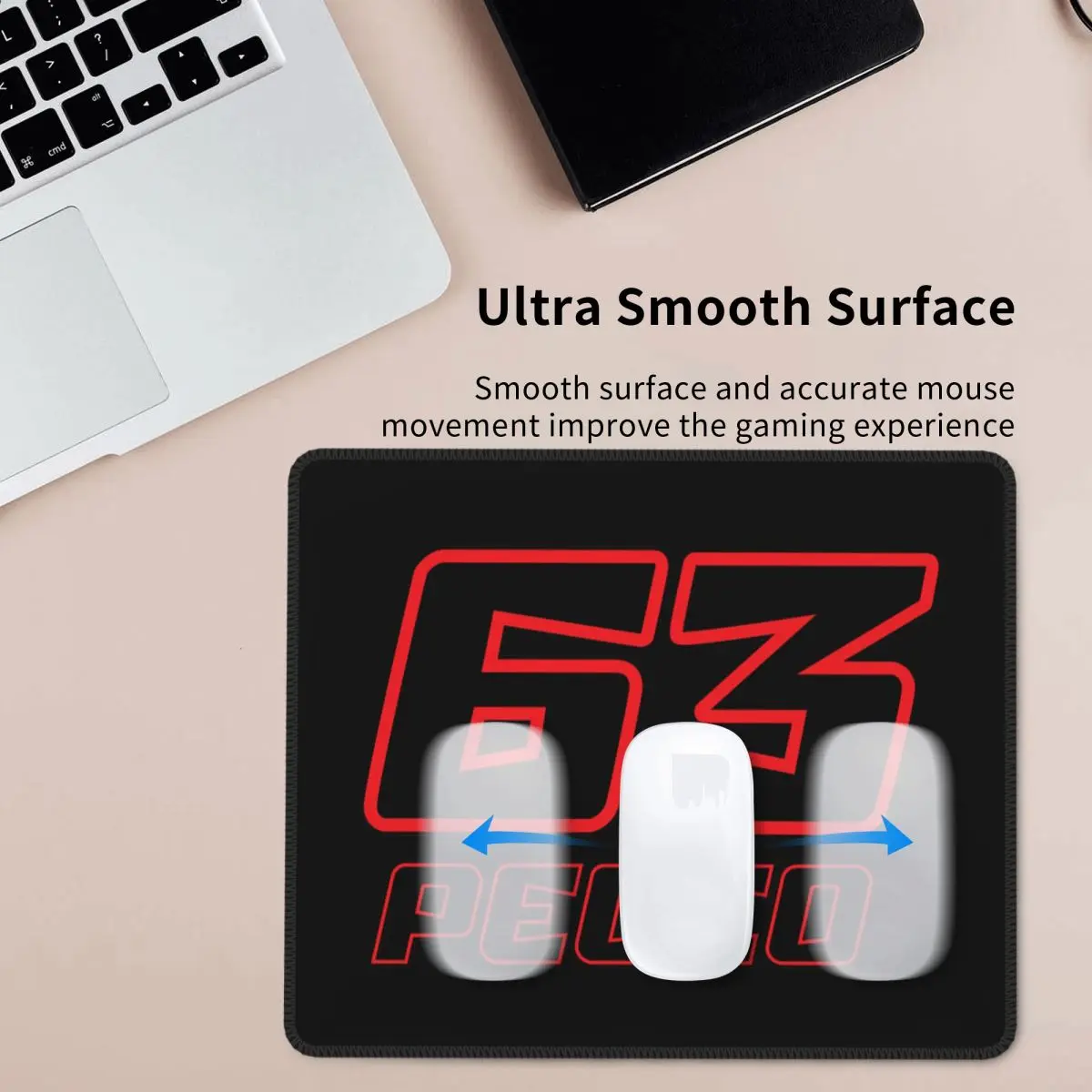 Multi-size Mouse Pad Pecco Bagnaia Gamer PC Laptop Mats Keyboard Carpet Computer Gaming Office Accessories Desk Mat