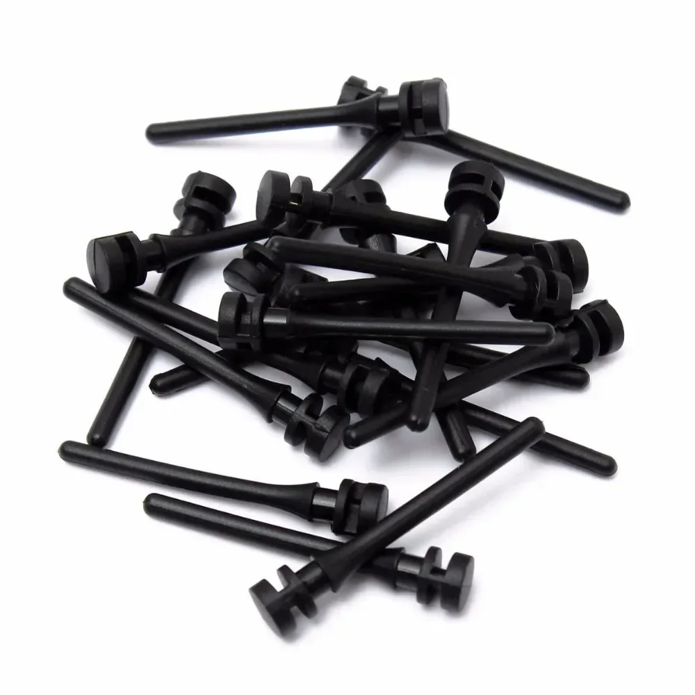 20PCS Gdstime Screw Pin Rivet Rubber PC Fan Anti Vibration Mount Silicone Screws Noise Absorbtion Fans computer Rubber Screws