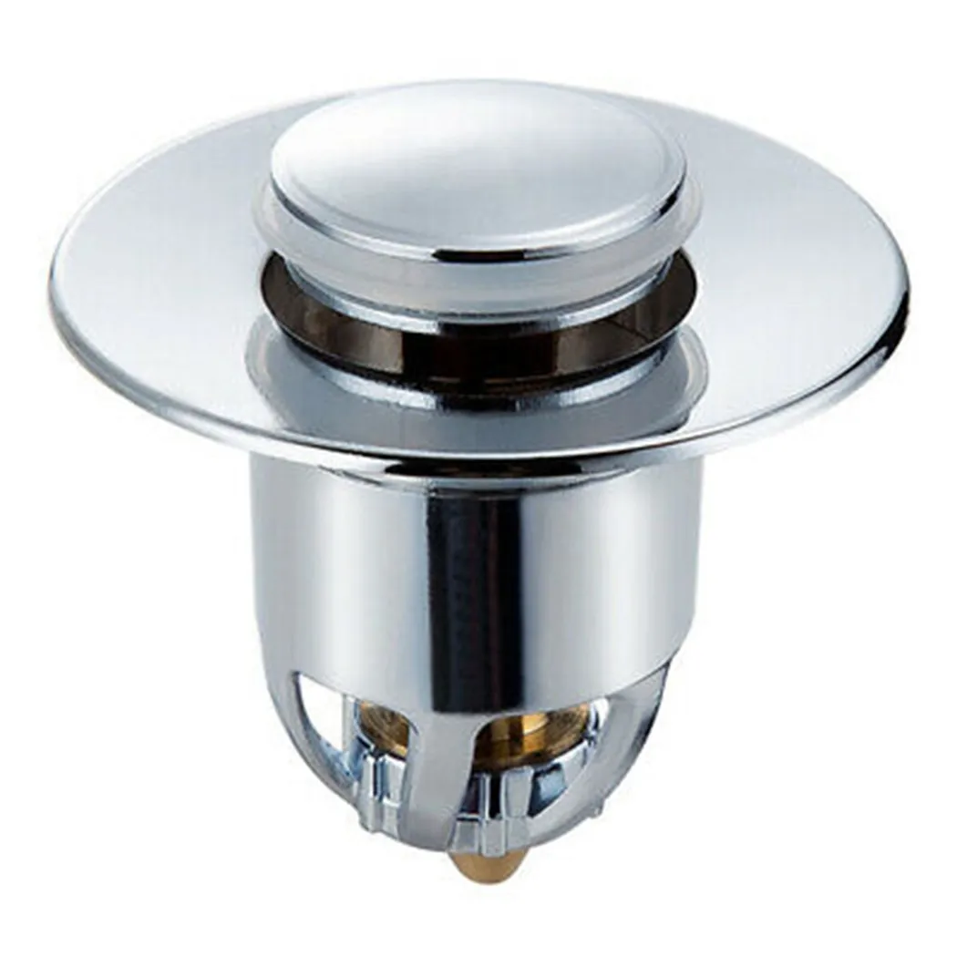 Tool Drainage Filter 2 In 1 Bath Stopper Bathroom Bathtub Plug Core Push Drain Filter Sink Bounce High Quality