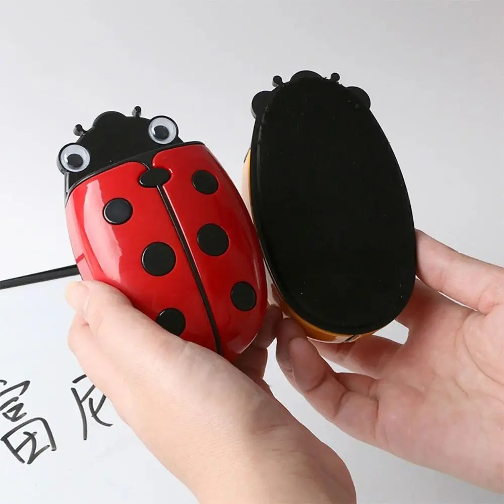 Plastic Magnetic Storage Box High Quality Save Space Ladybug Whiteboard Pen Organizer Eraser Kitchen Container Holder