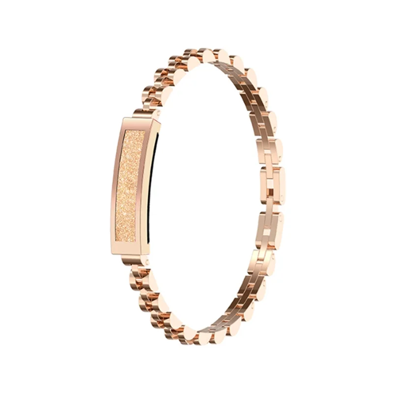 

B29C-Smart Bracelet For Women's Hand Bracelets Gold Zinc Alloy Heart Rate Monitor Bluetooth APP Connected Birthday Gift