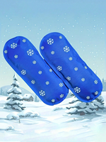 1-6pcs Insulin Gel Ice Bag Reusable Cooling Bag Refrigerated Ice Strip Cold Insulation Ice Pack for Pain Relief Medicine Stora