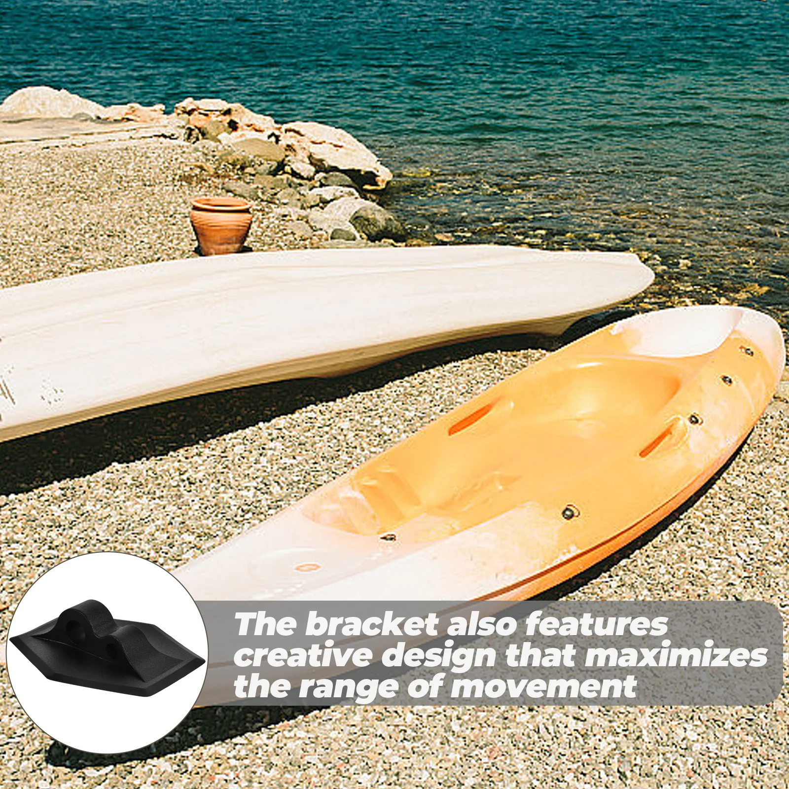 

Fishing Kayak Motor Stand Pp Material Durable Inflatable Boat Mounting Bracket Rubber Dinghy Compatible Easy Install Stable