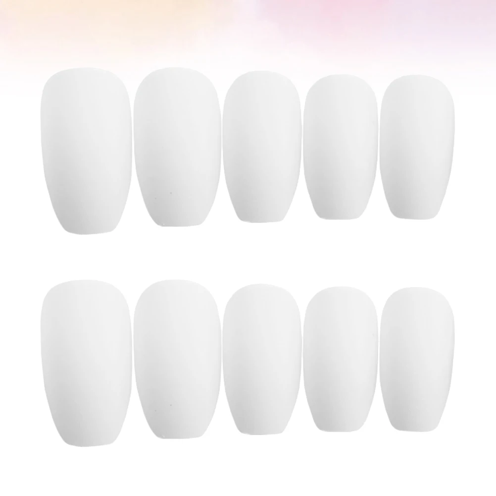 

24 Pcs Nail Sheet Set Fake Nails Art Sticker False Tips Piece Manicure Stickers