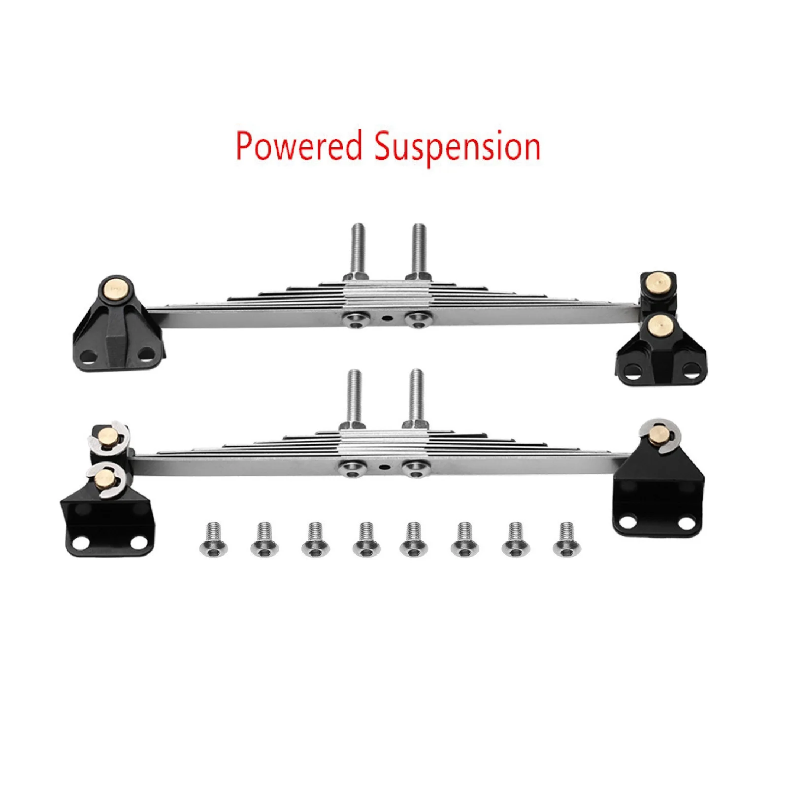 Steel Power Suspension Plate Kit Spring Plate Spring Hanger Kit For Tamiya 1/14 RC Tractor Trailer Truck Model Car Accessories