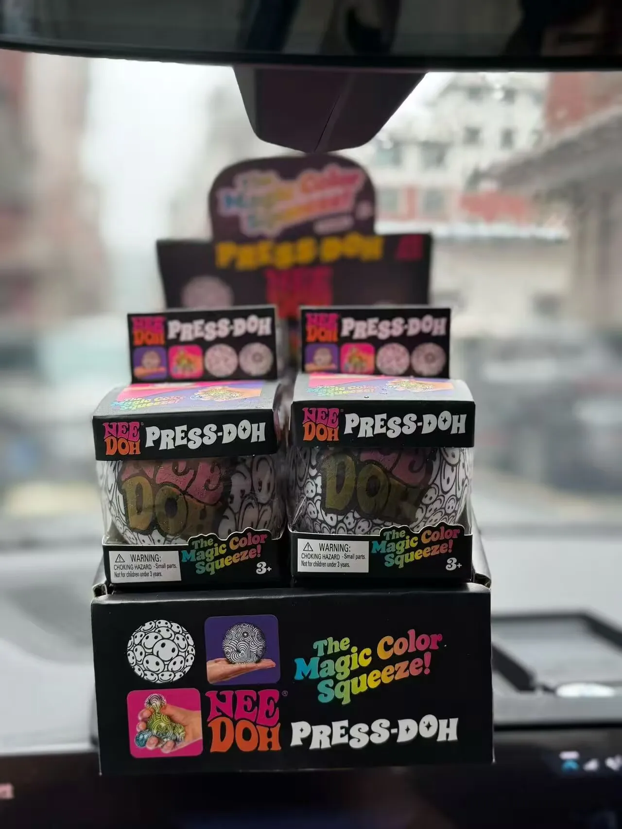 NEW NeeDoh Graffiti Ball Blind Box Series Desktop Ornament Stress Squishy Toys For People Under Pressure Fun Soft Stress Ball view 5