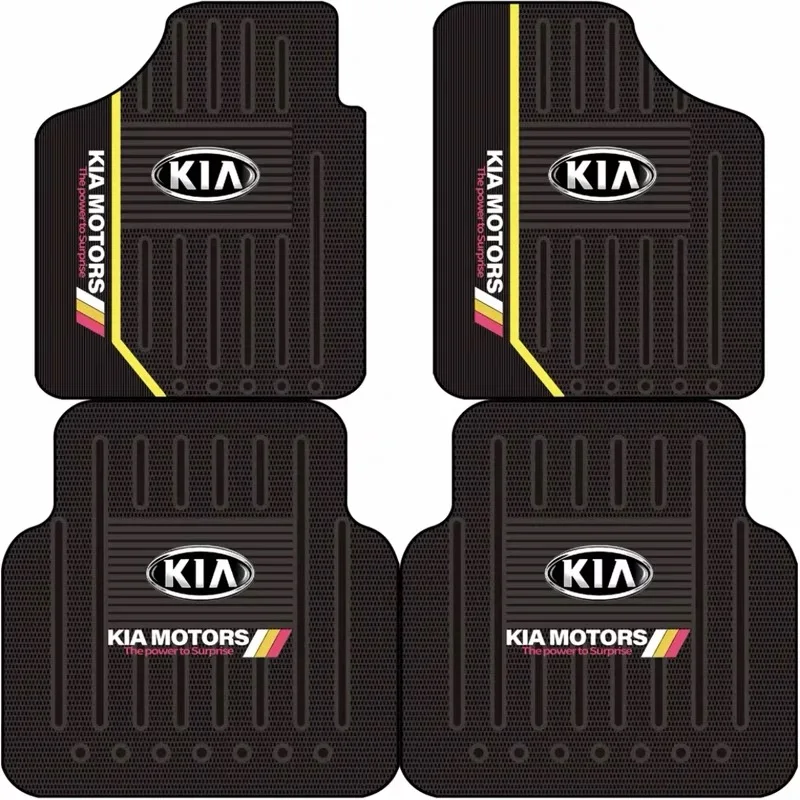Tapis de sol de voiture avant et arrière, coussin de protection de sol pour Kia 2 3 Rio 4 5 X Sportage 2021 Picanto Cerato K7 K5, accessoire
