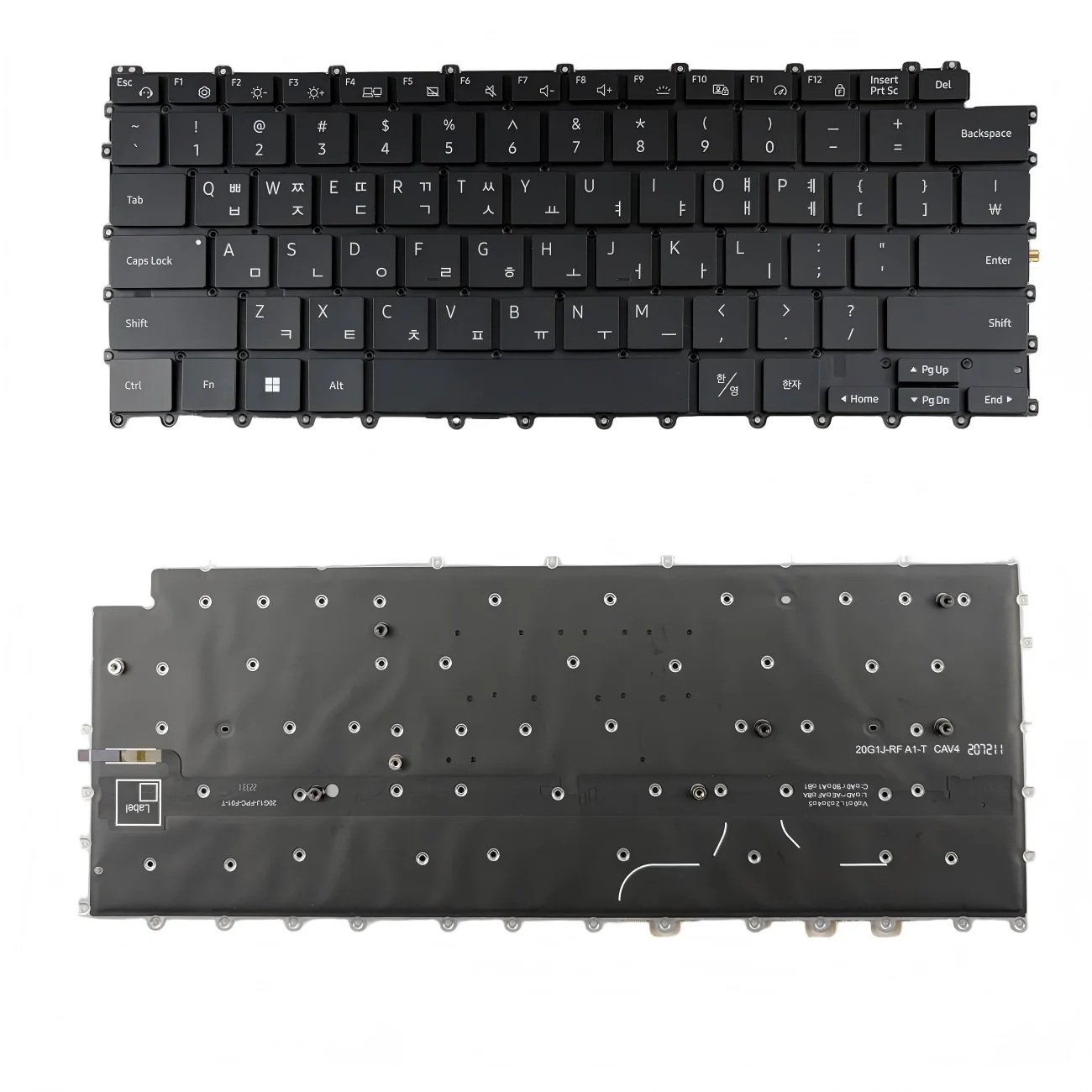 Korean Backlit Keyboard For Samsung Galaxy Book4 Book3 Pro 940XGK 940XGQ 940XFG NP940XGK NT940XGK NP940XGQ NT940XGQ NP940XFG