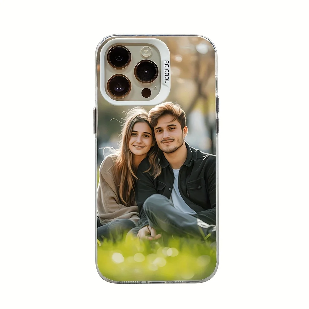 Maßgeschneiderte Hülle für iPhone 17 16 15 14 13 12 11 Pro Max Mini SE 2020 2022 Air XS XR 7 8 Plus 16e DIY Fotoabdeckung