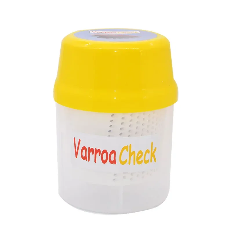 Varroa Easy Check Tester Beekeeping Varroa Mites Test Bottle Mite Checker Among Beekeepers for Accurately Testing Mite Counts