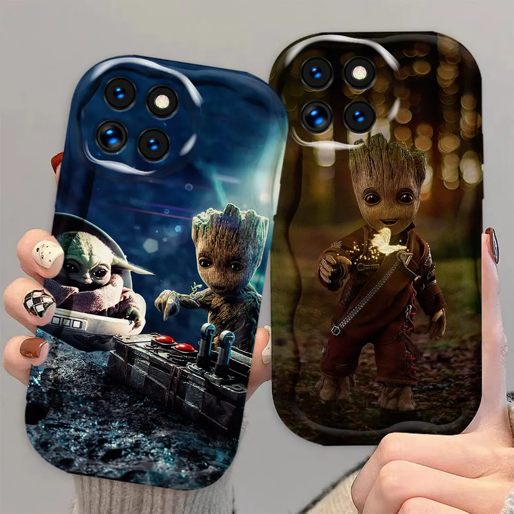 Marvel Groot Baby Yoda Phone Case Cover For REDMI 13C 10 X A C 9 C NFC T A AT I SPORT PRIME A3 A2 A1 PLUS 5G