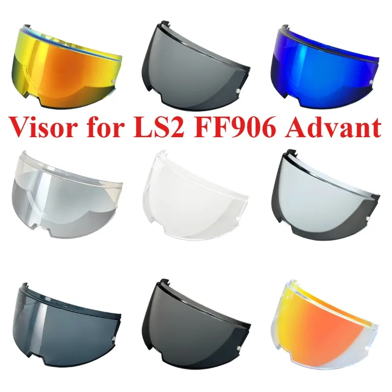 FF906 Helmet Visor for LS2 FF906 Advant Face Shield Helmet Replacement Lens Durable Anti Scratch Windproof UV