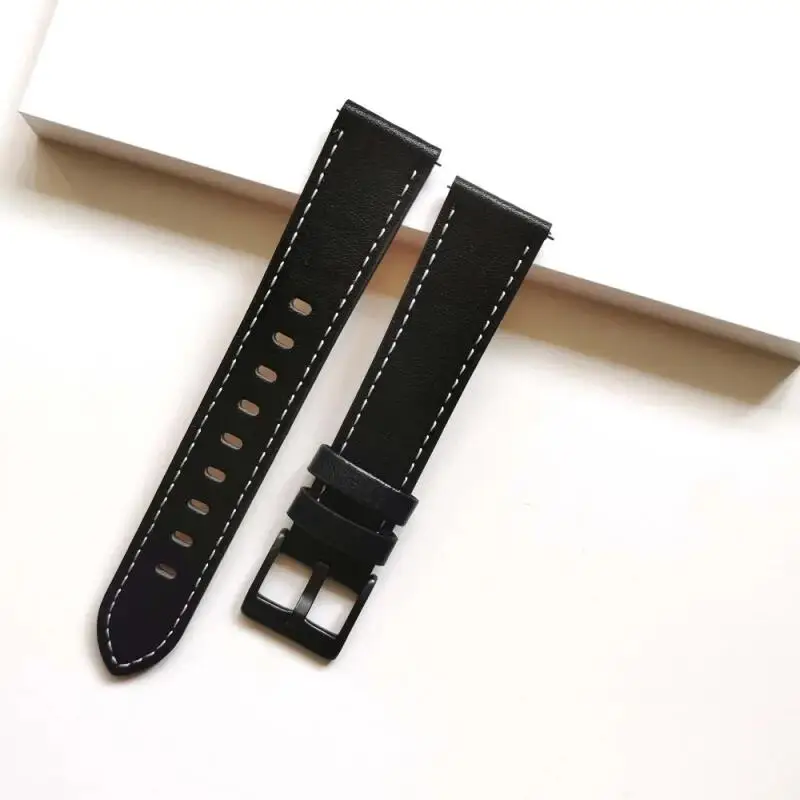 Retro Leather Band For OnePlus Watch 3 2 2R/OnePlus 46mm Smartwatch Strap For OPPO Watch X X2/Watch 4 Pro 22mm Bracelet Correa