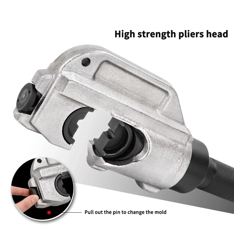 EP510H Split Type Hydraulic Crimping Pliers Copper Aluminum Terminal Cable Manual Quick Crimp Device Clamp Tools Range 50-400MM²