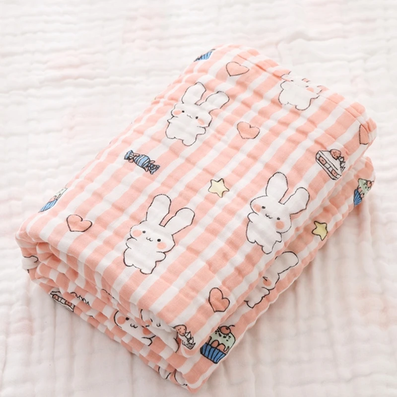 Baby Musselin Handtuch Baumwolle Wrap Decke Windeln Decke Kleinkinder Quilt Hohe Absorbierende Bad Handtuch Kinderwagen Top