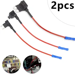 Automotive Standard/Mini/Low Profile Mini Blade Fuse Holder 12V Dual-slot Tap Adapter Add-a-Circuit for Auto Car Truck Boat RV