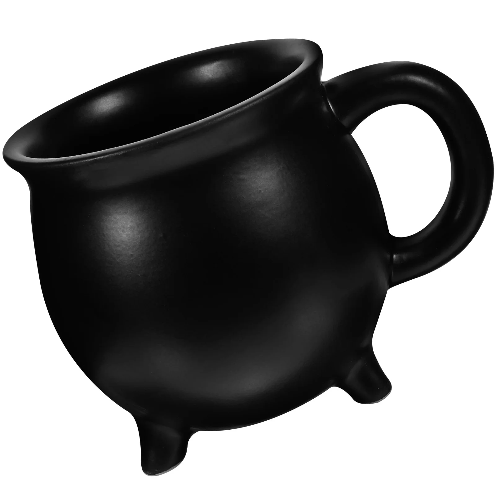 

Color Decoration Ceramic Cauldron Drinking Mug For Halloween Novelty Coffee Cups