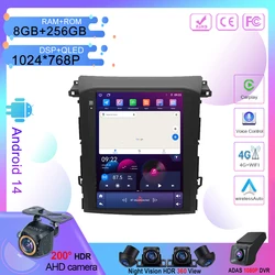 9.7inch Android 14 For Subaru XV Forester 2018 2019 2020 2021 Screen Car Radio Multimedia Video Player DVD Touch QLED Screen DVD