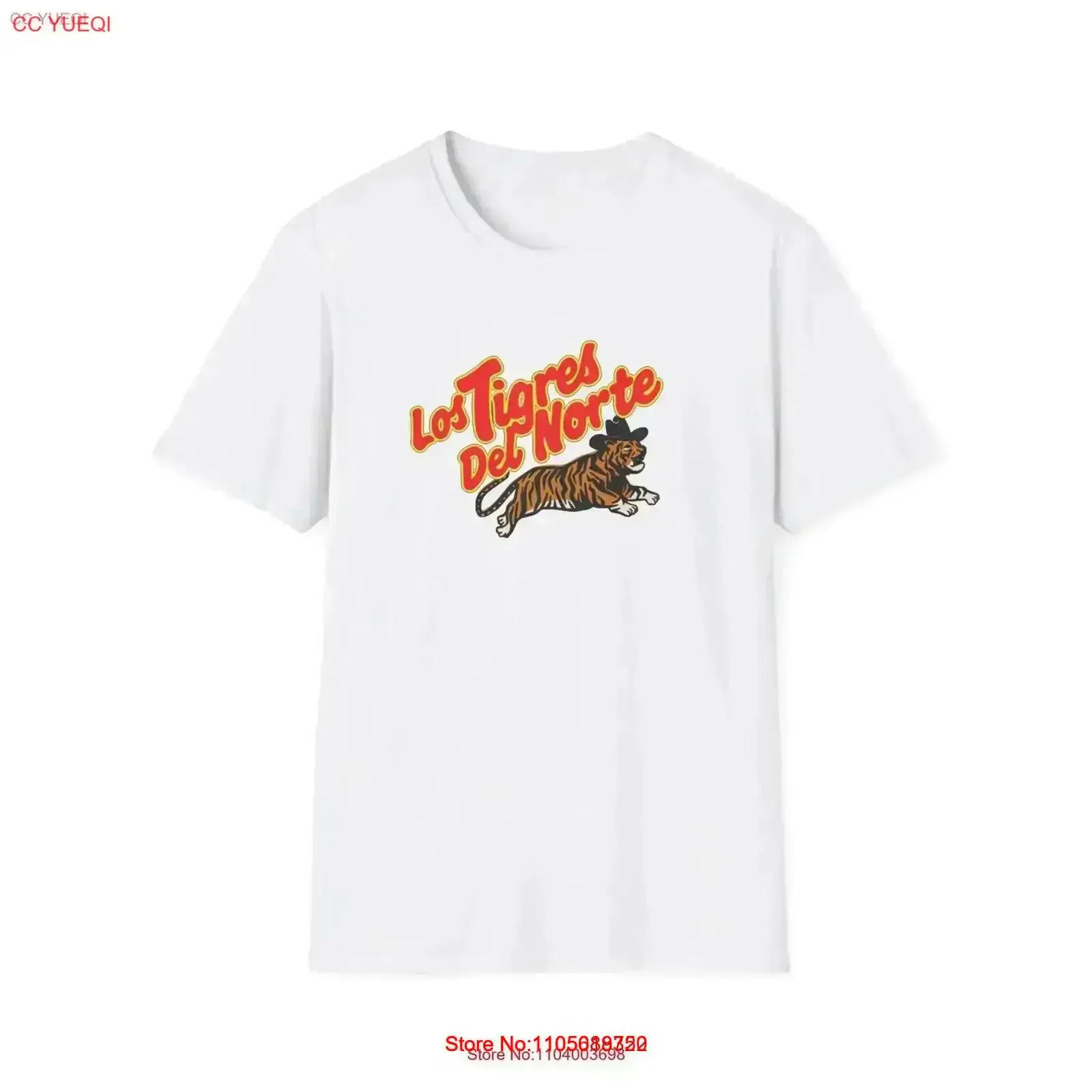 Los Tigres Del Norte The Tigers Of North T-Shirt im Vintage-Stil, gewaschene Designerkleidung, vielseitig, stilvoll, dehnbar, modisch für Herren