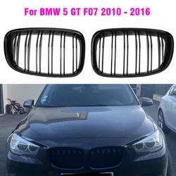 Car Front Bumper Kidney Grille Grill Fit For BMW 5 Series GT F07 2010 2011 2012 2013 2014 2015 ABS Modified Part Accessories