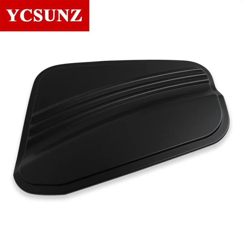 ABS Matte Black Fuel Tank Cover For Nissan Navara Np300 D23 2021 2022 2023 4WD Double Cabin Car Accessories YCSUNZ