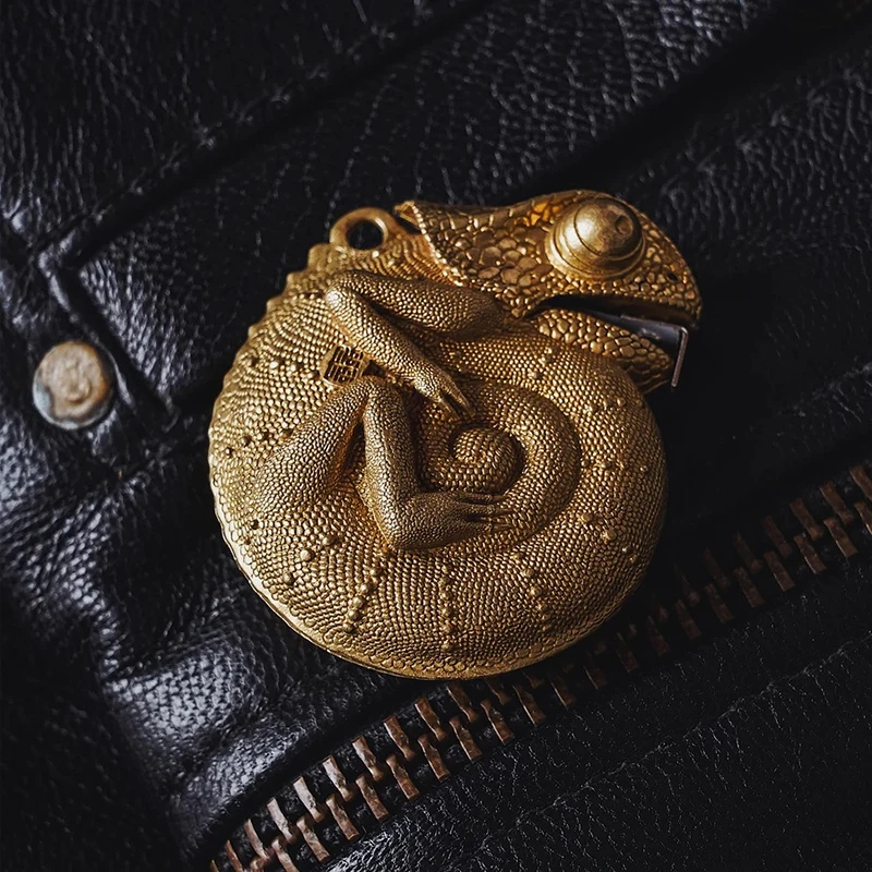 Chameleon Tape Measure Steel Ruler Portable Small Steel Ruler Pendant Measuring Tool Alloy