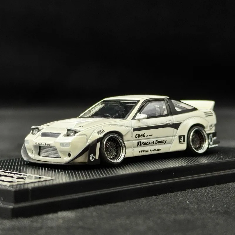 

MT 1:64 Nissan 180SX Rocket Bunny литая имитация статического сплава модель автомобиля, коллекционный подарок на фестиваль мальчиков.