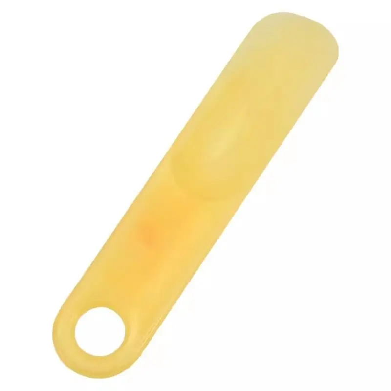 Shoe Horn Spoon Shape Shoe Lifter Portable Shoehorn Long Handle Flexible Shoe Helper for Home Travel Daily Shoe Wearing Tool view 6