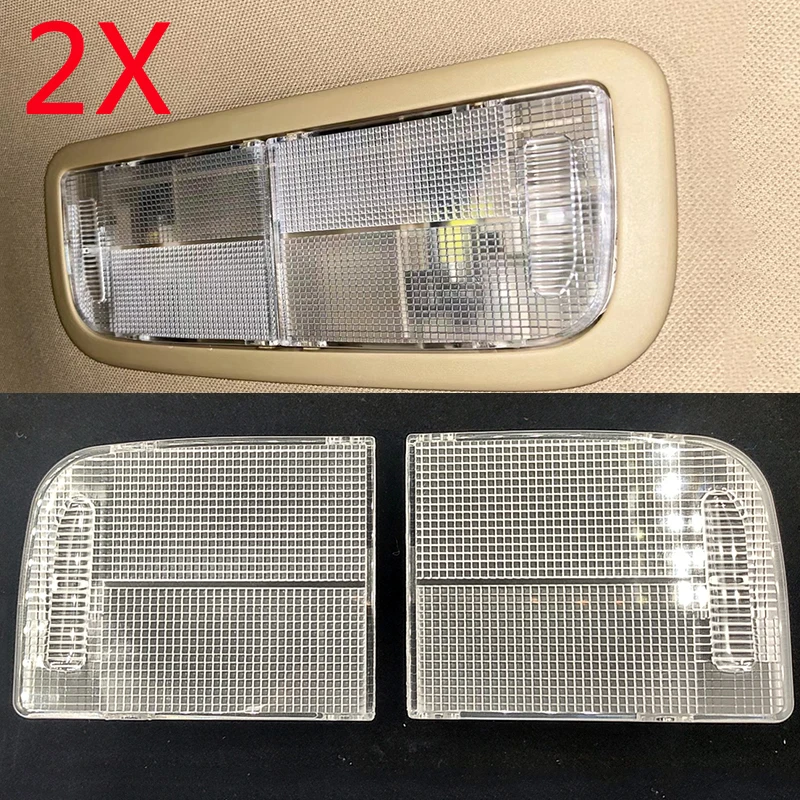 2X For Honda Civic Coupe LX 2006 2007 2008 2009-2018 Car Roof Doom Light Clear Lamp Lens Cover Parts 34402-SDA-A01 34401-SDA-A01