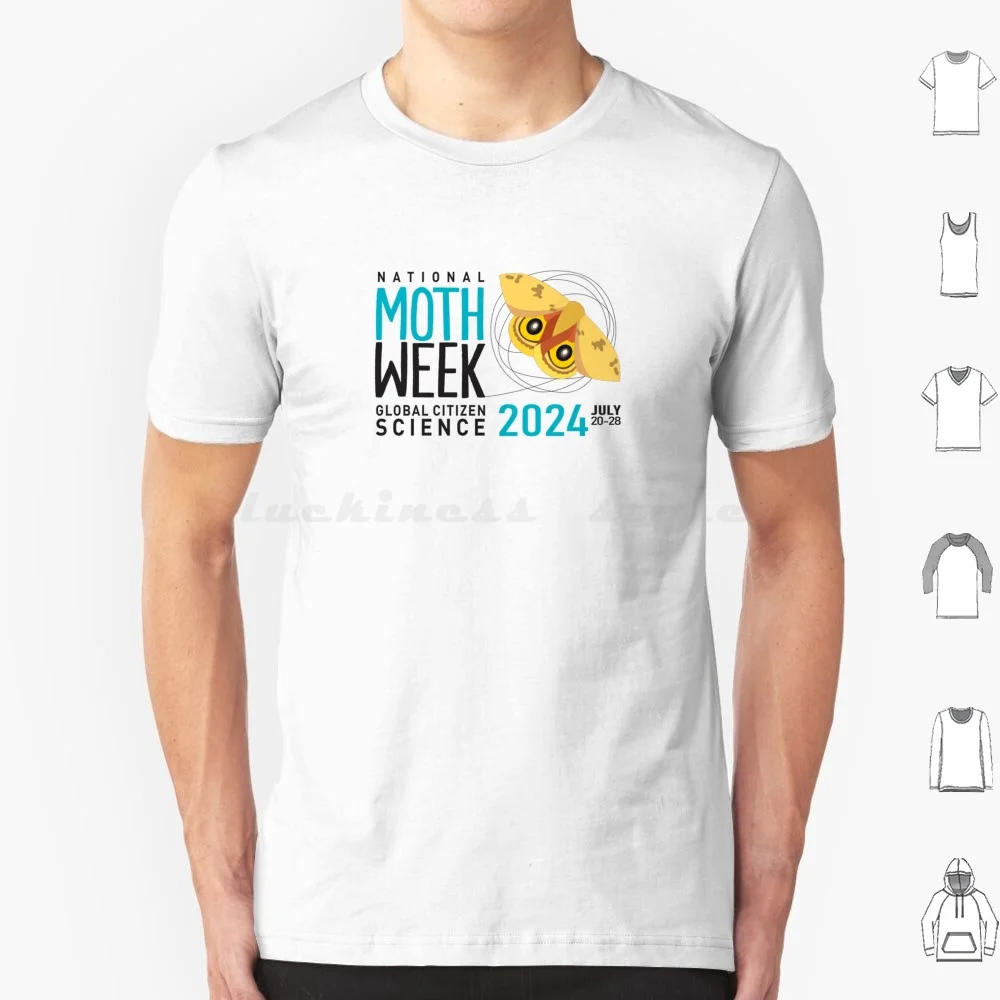 National Moth Week 2024 Official T Shirt 6xl Cotton Cool Tee Moth Week Moth Week 2024 Official National Moth Week Nmw Moth