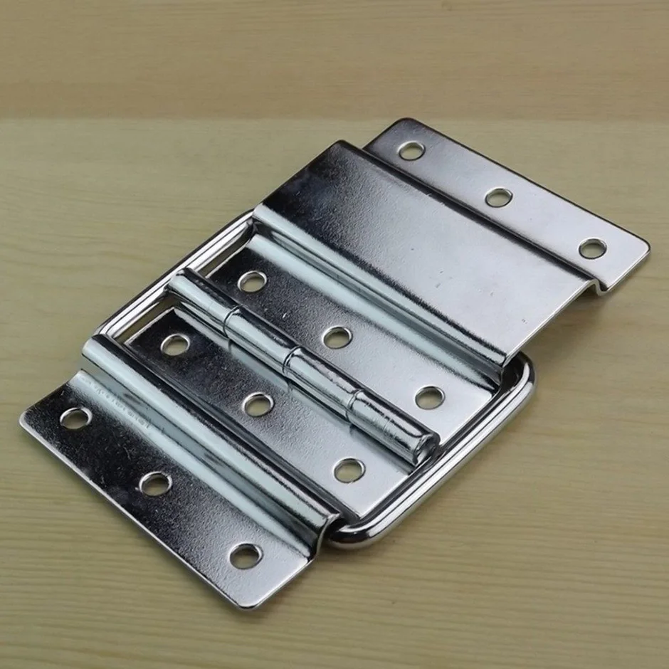 1PCS Chrome Plated Support Hinge Packaging Box Aviation Box Aluminum Box Hinge Positioning Box Cabinet Hardware Accessories