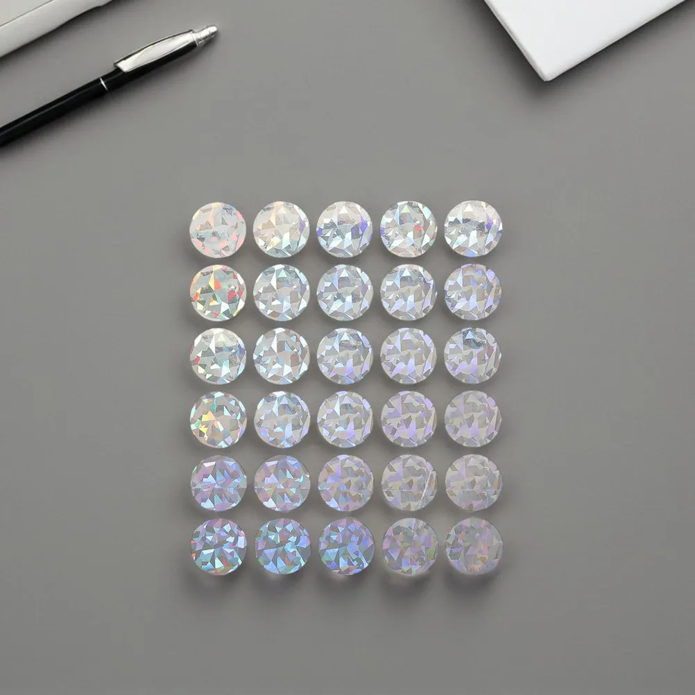 10Sheets Round Scratch Off Stickers Self Adhesive DIY Scratch Off Labels for Holiday Decorations Classroom Rewards Corporate
